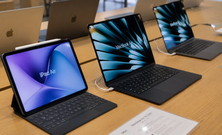 Apple stock falls as memory shortage forces company to hike Mac and iPad prices